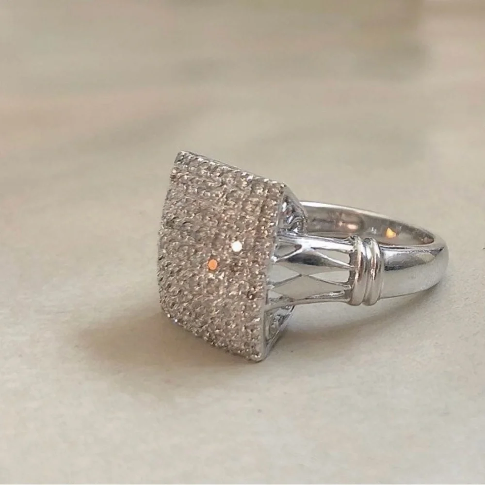 Elegant 14k Gold 1 carats Diamonds Ring 7